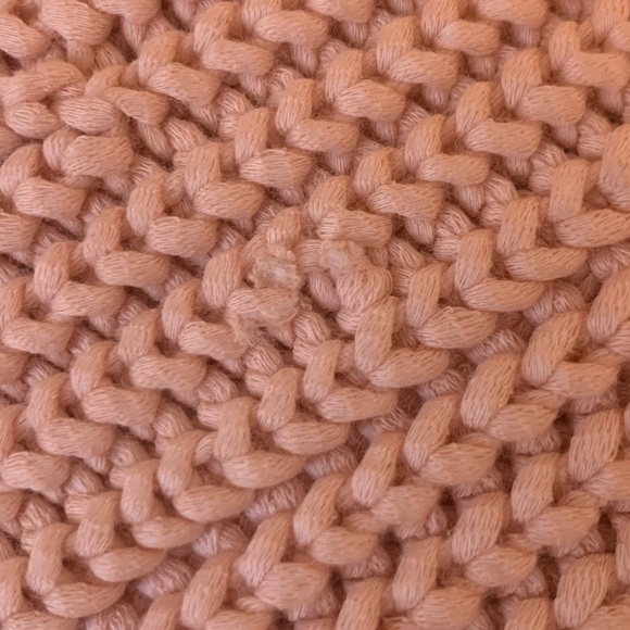 ACNE STUDIOS Katan Heavy Rib Knit Pale Dusty Pink Size Large - Picture 13 of 16